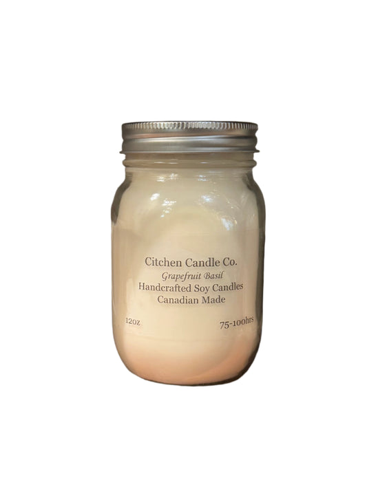 Citchen Candle Co. - Grapefruit Basil