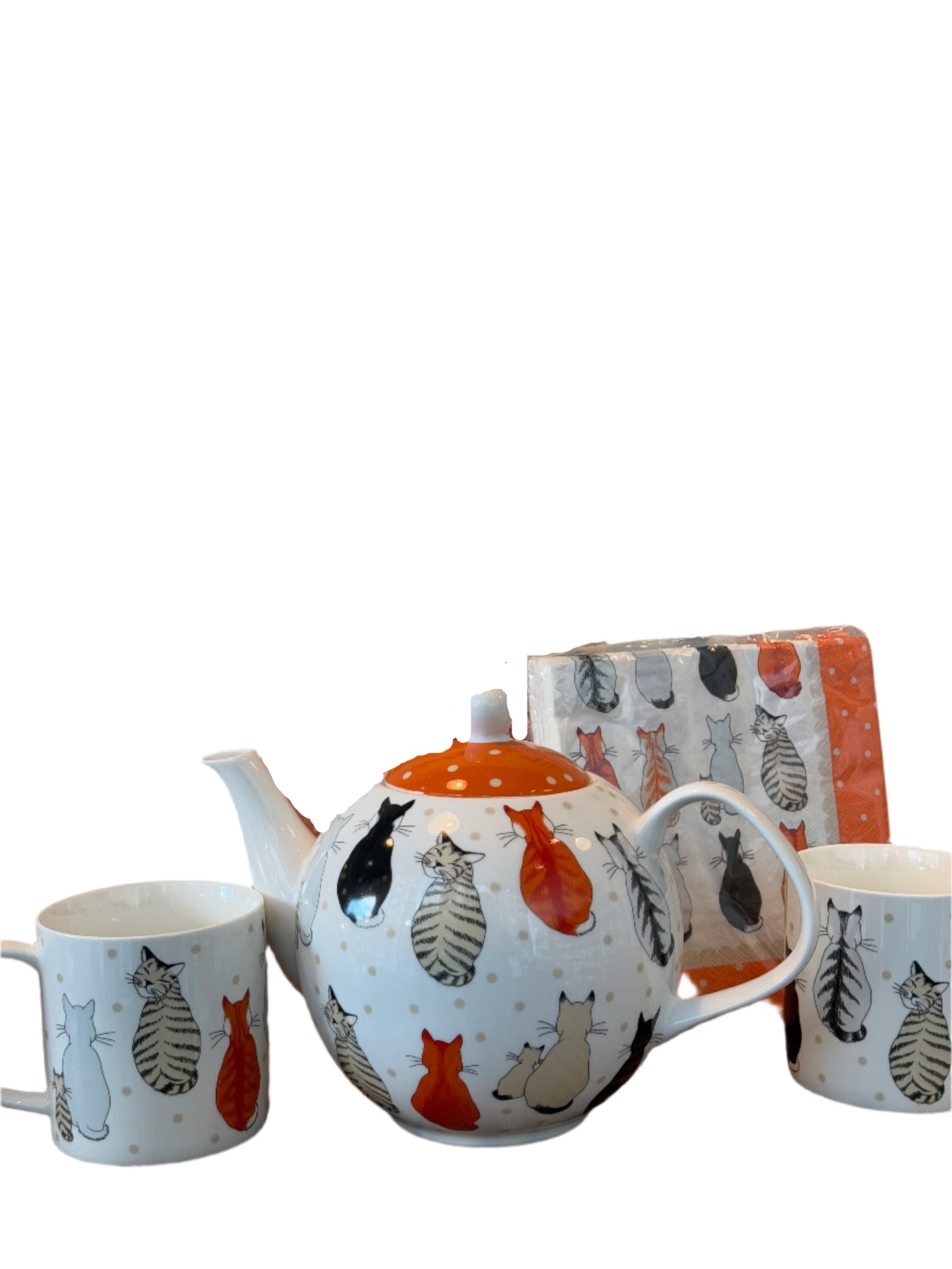 Cat Teapot Set